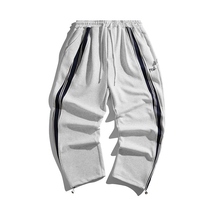 Retro Sports Casual Pants For Students