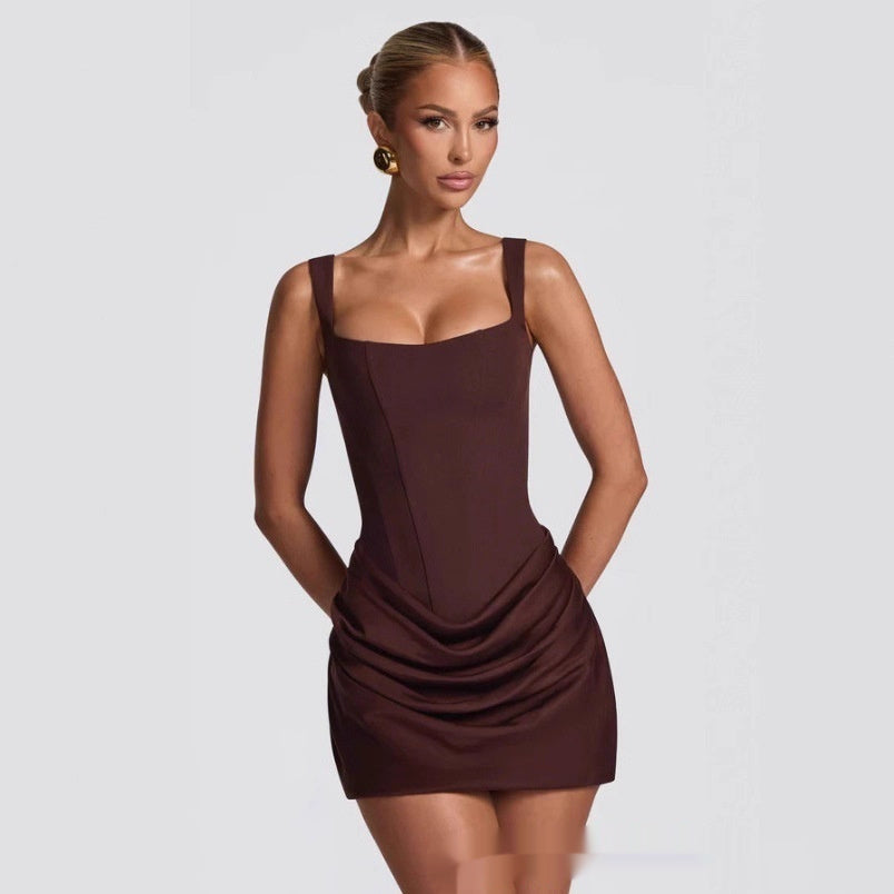 Silhouette Sculpt Lace-Up Dress