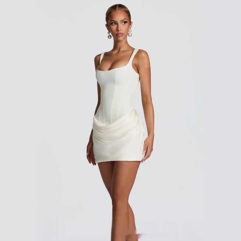 Silhouette Sculpt Lace-Up Dress
