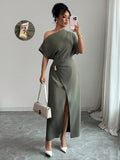 AKI Elegant Bodycon Maxi Dress