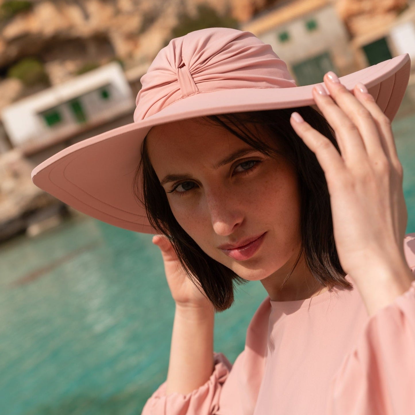 Bahamas UV Sun Hat Rose