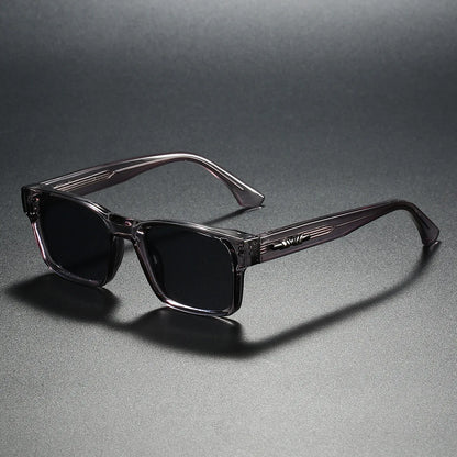Quality Square Polarized Sunglasses Men Metal Core UV400 Unisex Sun Glasses Travel Hiking Beach Fishing Eyewear