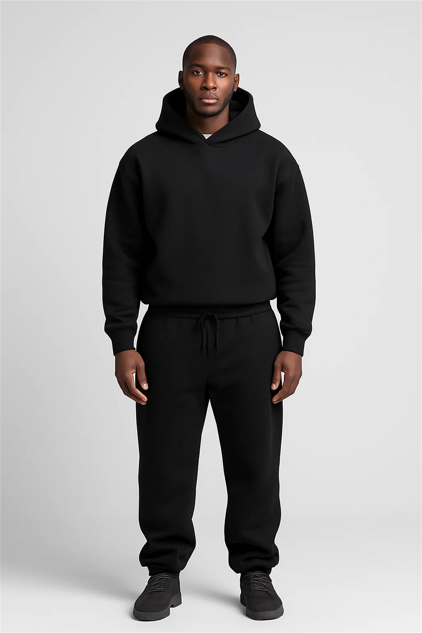 Oversized Two-piece Men's Sportswear Suit