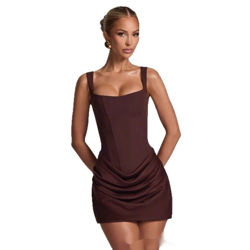 Silhouette Sculpt Lace-Up Dress