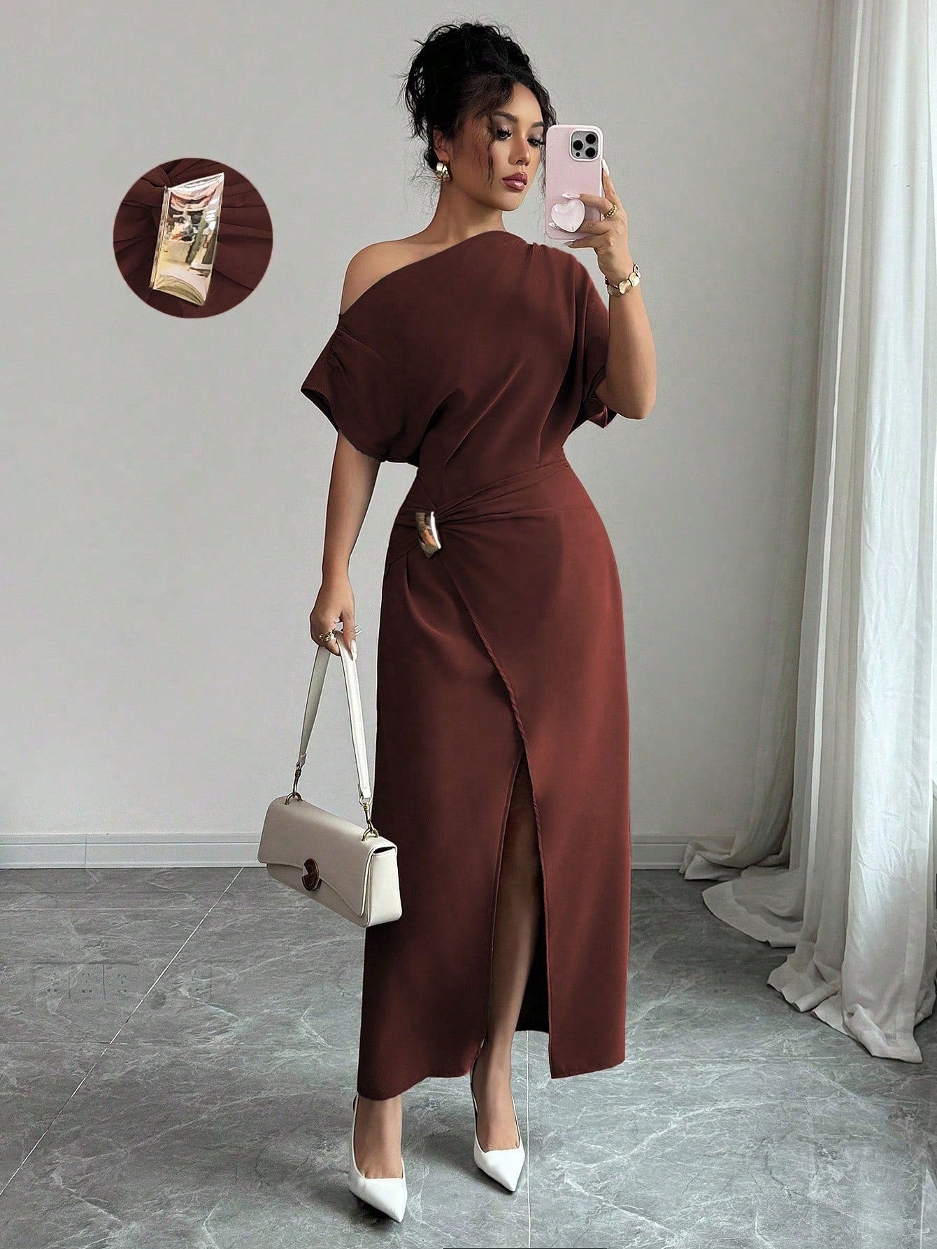 AKI Elegant Bodycon Maxi Dress